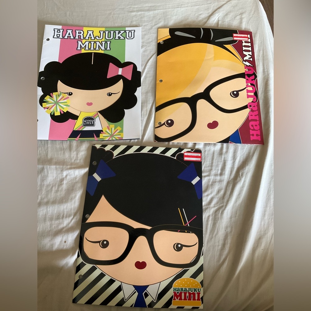 Harajuku Lovers by Gwen Stefani 3 Folder Set